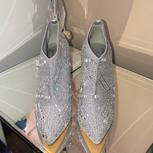 Lauren Lorraine Sarah Crystal Embellished Bootie - Picture 10 of 14